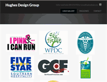 Tablet Screenshot of hughesdesign.org